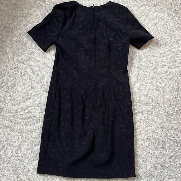 vintage Dress Black By Betsys Things Size 8 Petite - Picture 7 of 7